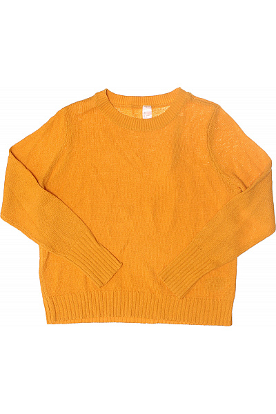 Dámský Svetr Žlutý Second hand Vel.  S