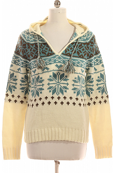 Dámský Svetr Vánoční Barevný Vel. 42