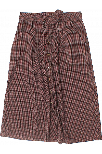 Dlouhá  Sukně Hnědá Vel. 38