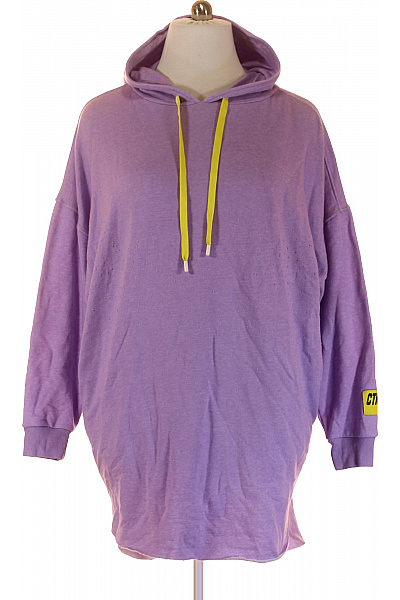 Dámská Mikina Fialová COTTON CANDY Second Hand Vel. L