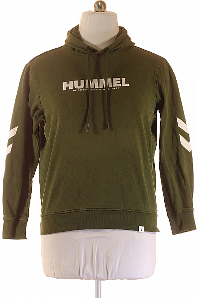 Dámská Mikina Bez Zapínání Zelená Hummel Second Hand Vel.  L
