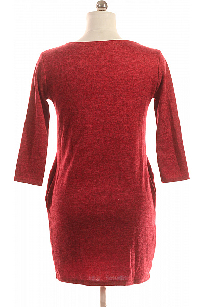  Šaty Pletené Červené