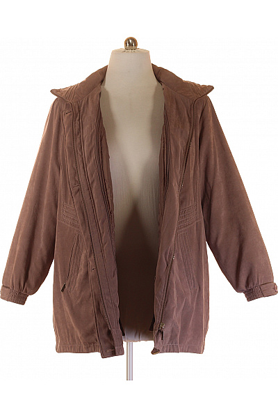 Zimní Dámská Bunda Šedá Vel. XXL