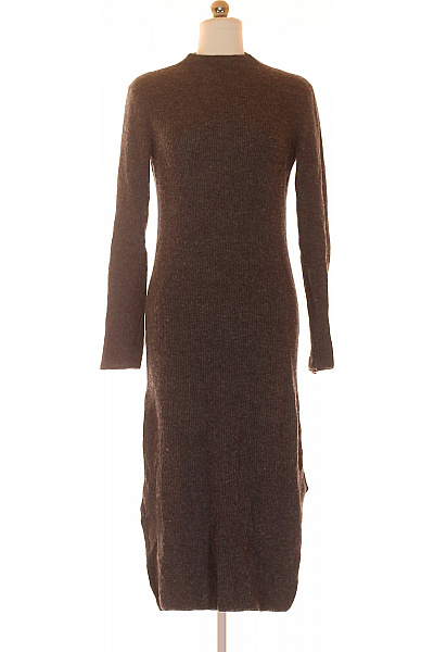 Pletené šaty Šedé Vel. S