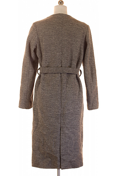 Dámský Kabát Šedý NA-KD Second hand Vel. S