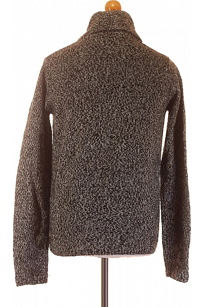 Pánský Cardigan Šedý Solid Vel. M