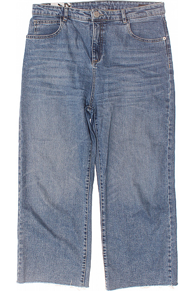 Dámské Džíny Modré Second Hand Vel. 40