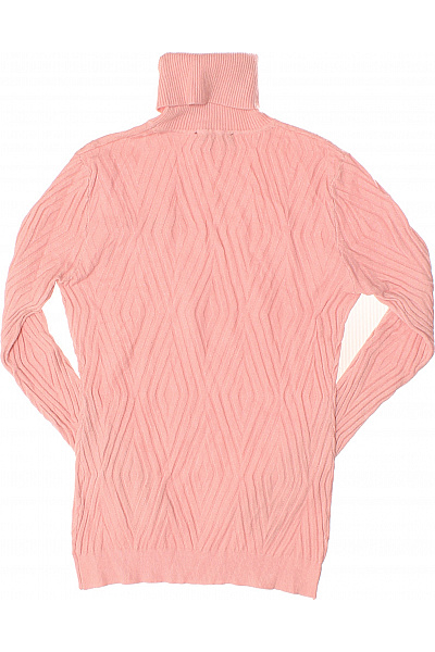 Dámský Svetr Růžový Second hand Vel. L/XL