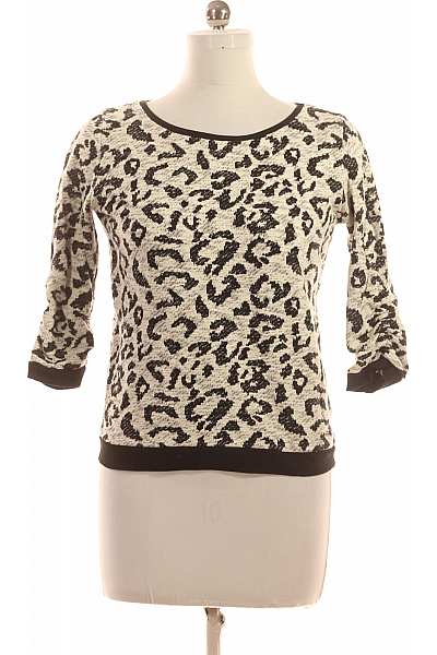 TOM TAILOR Halenka Černobílá Vel. M