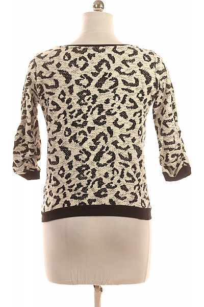 TOM TAILOR Halenka Černobílá Vel. M