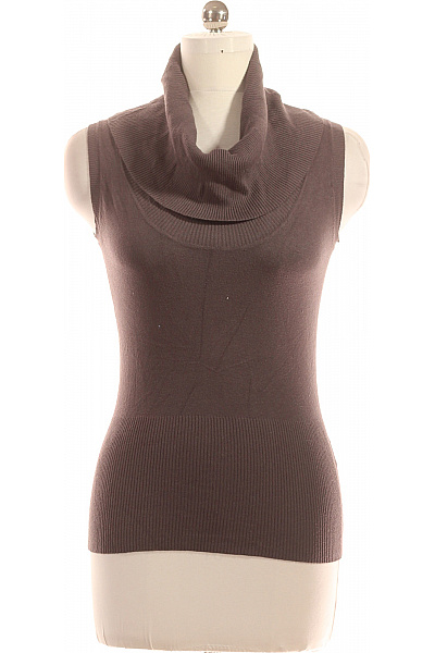 Kratká Dámská Vesta Šedá Second hand Vel. L/XL