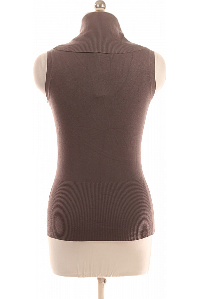 Kratká Dámská Vesta Šedá Second hand Vel. L/XL