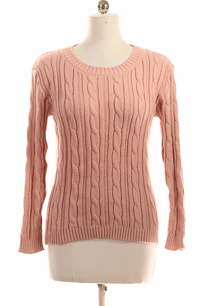Dámský Svetr Růžový Vel. M