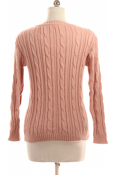 Dámský Svetr Růžový Vel. M
