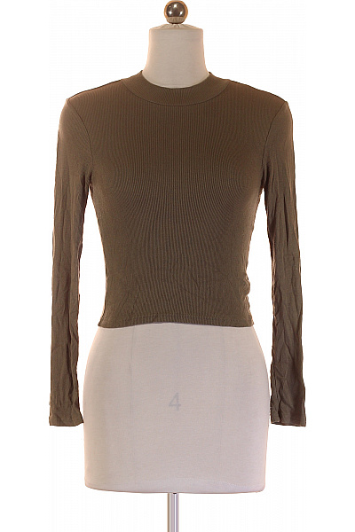 Dámské Top Khaký Second hand Vel. XS