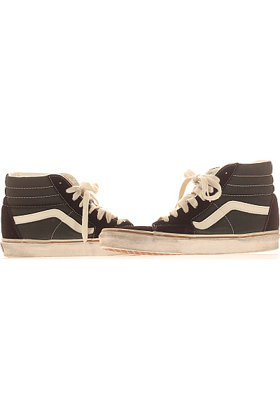 Pánské Kotníkové Boty Černé Vans Vel. 44