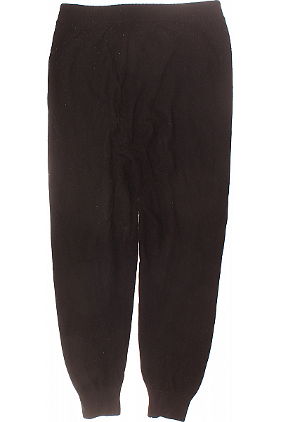 Teplé Dámské Kalhoty Kašmírové Černé Zwillingsherz Vel. L