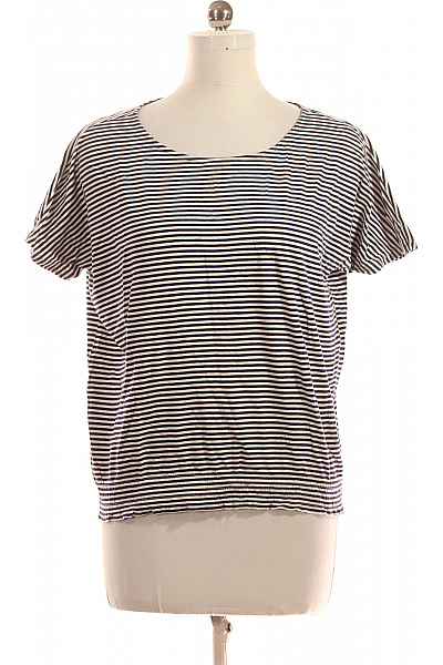 Tchibo Dámské Tričko Modré Second Hand Vel. 40/42