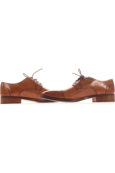 Hamlet  Pánské Boty Kožené Hnědé Vel. 43