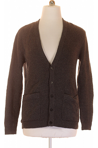 Pánský Svetr Šedý American Vintage Second hand Vel. S