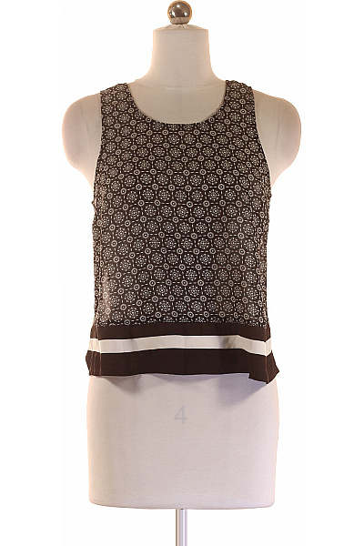 Vzorovaná  Halenka Černobílá TALLY WEiJL Vel. 36