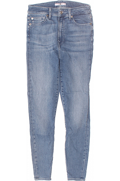 7 For All Mankind Dámské Džíny Modré Second Hand Vel. 27