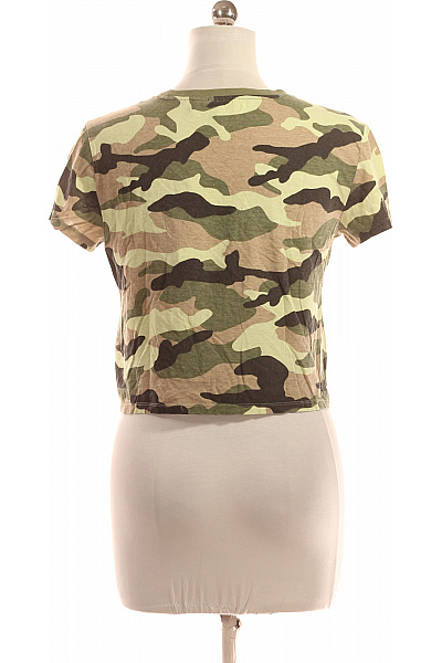 Dámské Tričko Zelený Vel. M