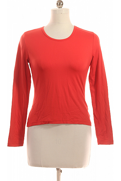 Jednoduché Dámské Tričko Červené