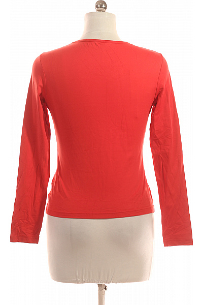 Jednoduché Dámské Tričko Červené