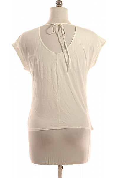 Dámské Tričko Bílé PROMOD