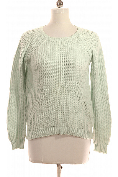 Dámský Pulovr Zelený Marks & Spencer Vel. 40