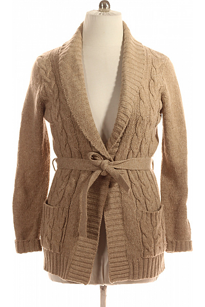 Reserved Dámský Svetr Béžový Second hand Vel. XL