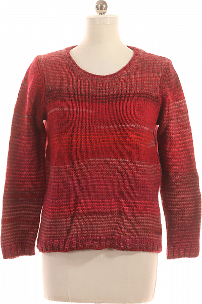 Dámský Svetr Vlněný Červený Oui