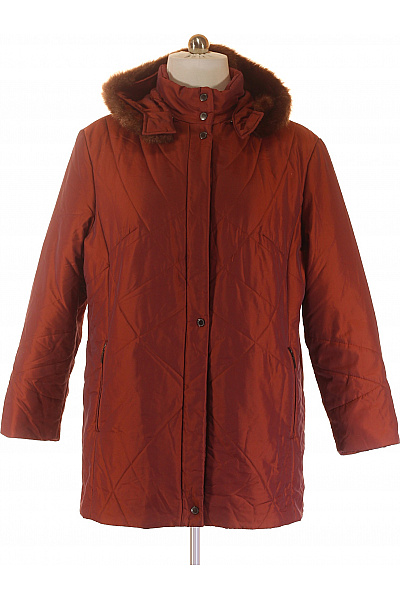 Prošívaná Dámská Bunda Hnědá Canda Second hand Vel. 48