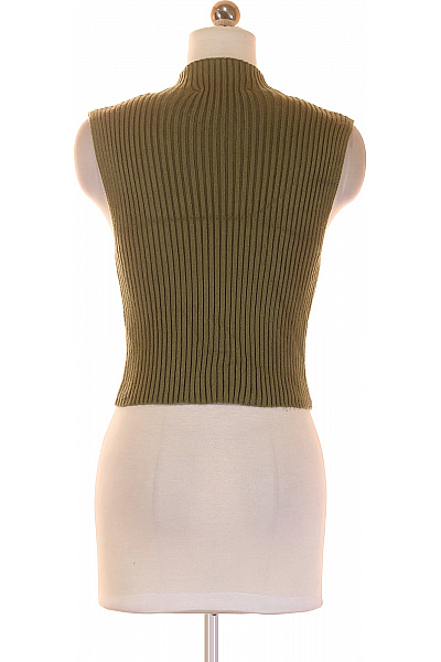 ZARA  Halenka Pletená Zelená Vel. S