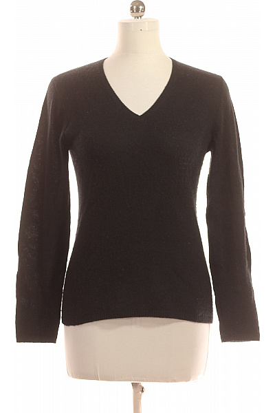 Dámský Pulovr Kašmírový Černý Second hand Vel. L