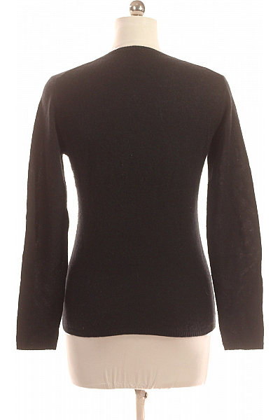 Dámský Pulovr Kašmírový Černý Second hand Vel. L