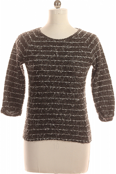  Halenka Pletená Šedá Vel. M