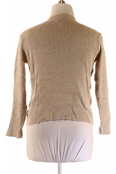 Jednoduché Dámské Tričko Béžové Vel. L