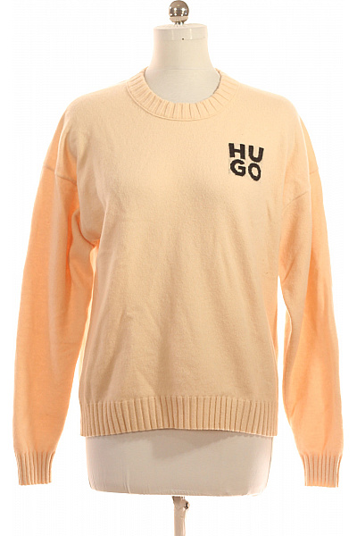 Dámský Svetr Béžový Hugo Boss Vel. XL