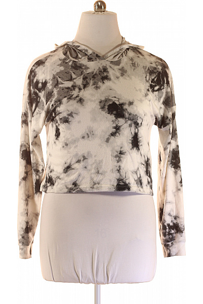 FB SISTER Dámská Mikina Černobílá Vel. XL