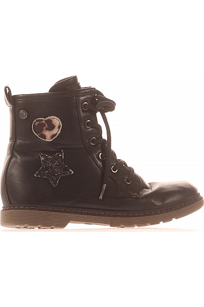 Dětské Boty Černé Vel. 35