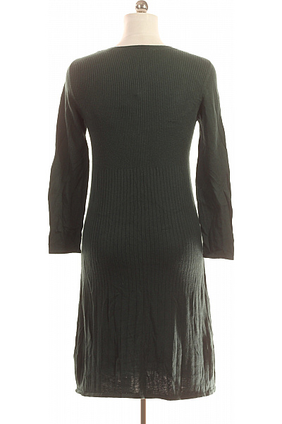 Šaty Pletené Zelené Esprit Vel. M