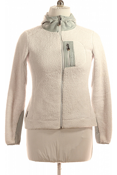 Funkční Dámská Mikina Bílá ALPINE PRO Second hand Vel. L