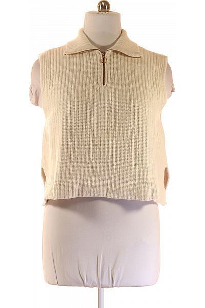 Kratká Dámská Vesta Béžová Knowledge Cotton Apparel Vel. L