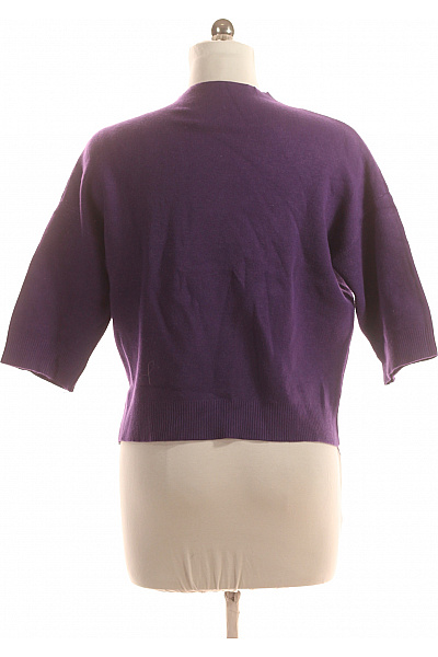  Halenka Pletená Fialová Second hand