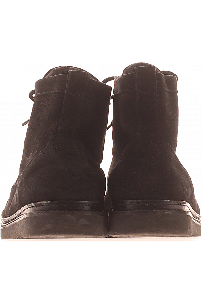 Pánské Workery Kožené Černé TOMMY HILFIGER Vel.  45