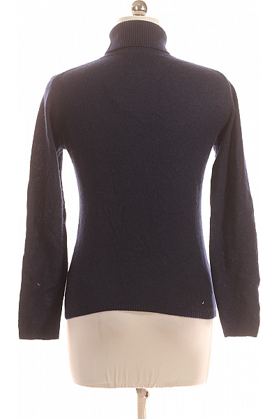 Dámský Rolák Kašmírový Modrý Vel. M