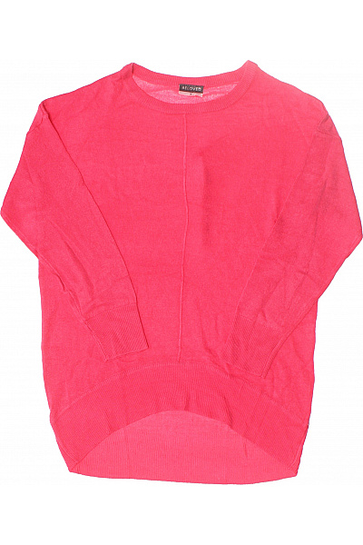  Halenka Pletená Růžová Second Hand Vel. S