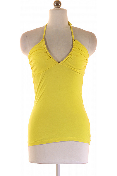 Dámské Tričko Žluté Terranova Second hand Vel. S